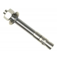 Wedge Anchor with nut Zinc Plated Steel