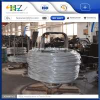 BWG12 oval hot-dipped galvanized carbon steel cold drawn wire